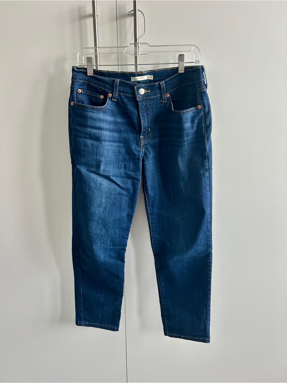 Classic Levi’s Women’s Boyfriend Dark Wash Jeans